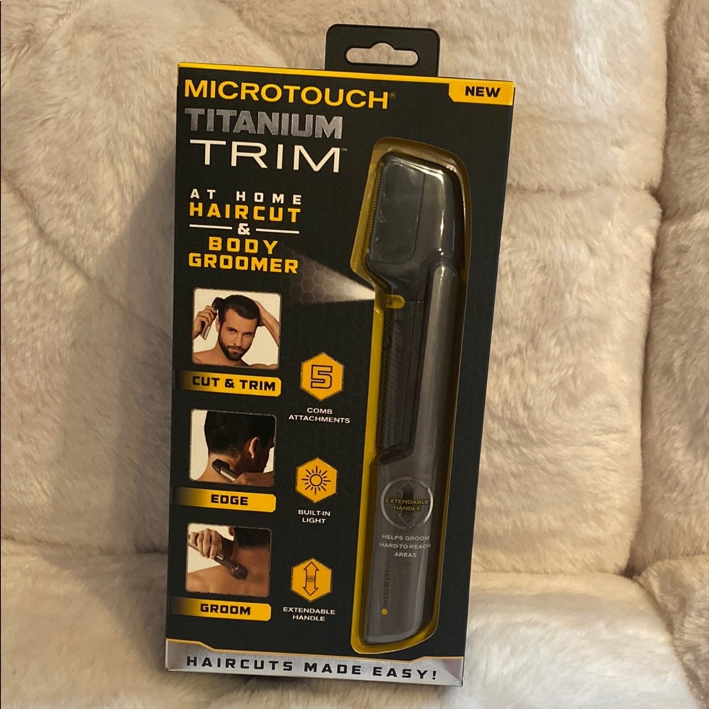 Black Grooming Tool Precision Trimmer